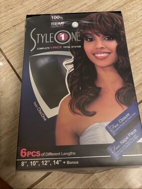 chic Style1One Hair Weave Pack - Brown